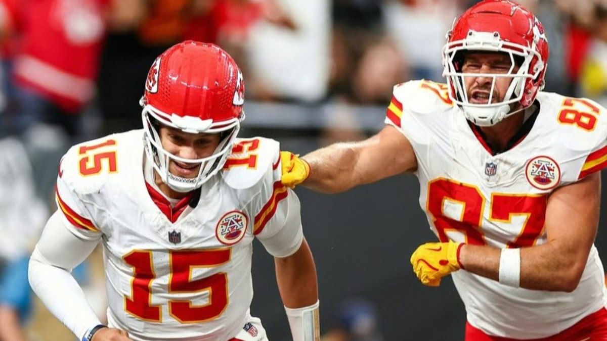 Travis Kelce, astro da NFL que jogará no Brasil, xinga ao falar do clima no país Travis Kelce, astro da NFL que jogará no Brasil, xinga ao falar do clima no país