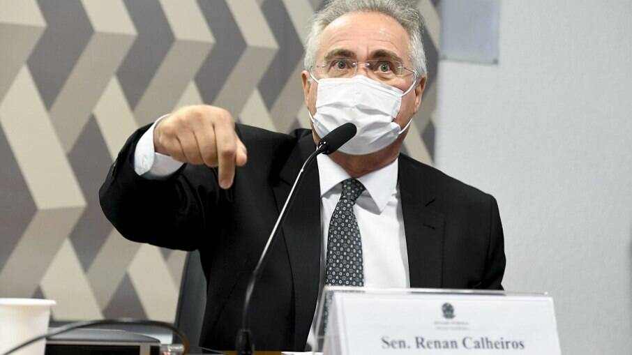 Renan Calheiros, senador e relator da CPI da Covid