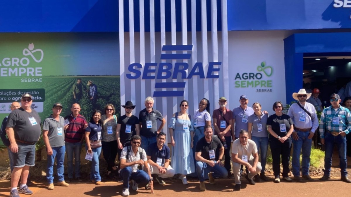 Produtores de Vinhedo durante visita à Agrishow 2025 Produtores de Vinhedo durante visita à Agrishow 2025