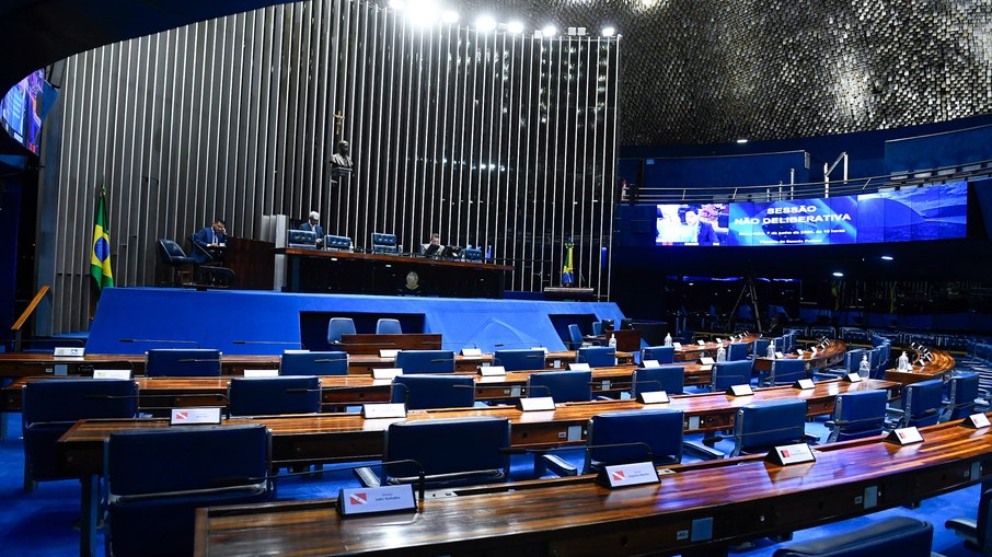 Plenário do Senado Federal em sessão não deliberativa Plenário do Senado Federal em sessão não deliberativa