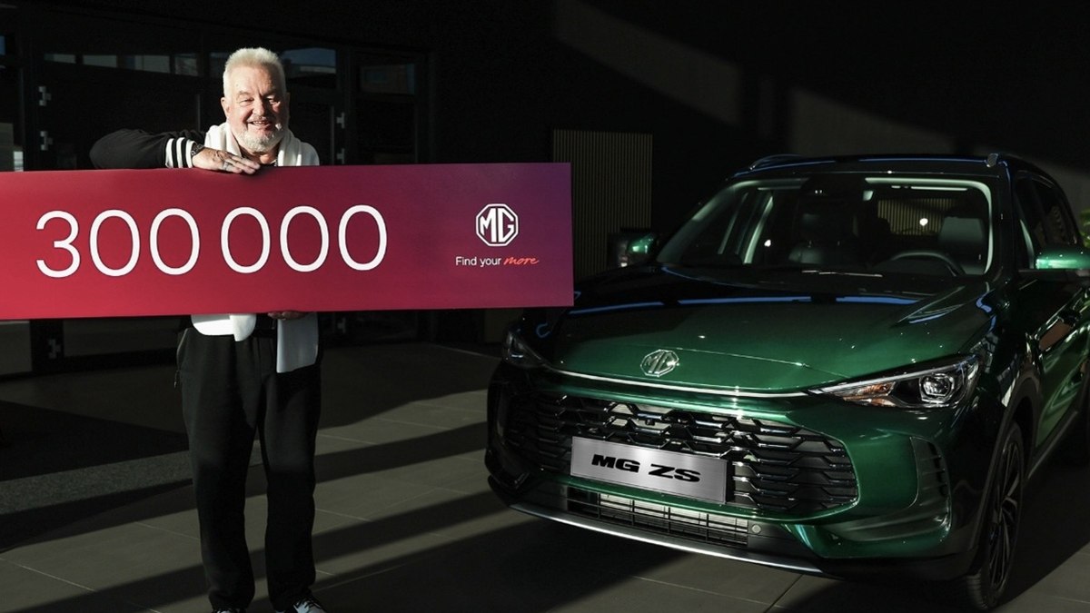 MG ZS HEV, o carro número 300 mil da MG Motor vendido na Europa