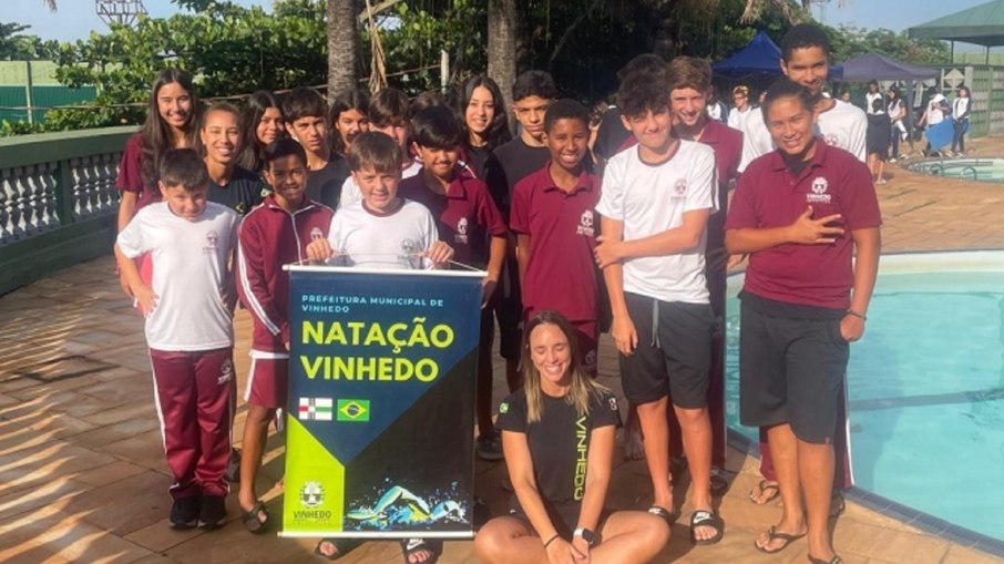Atletas da natação de Vinhedo Atletas da natação de Vinhedo