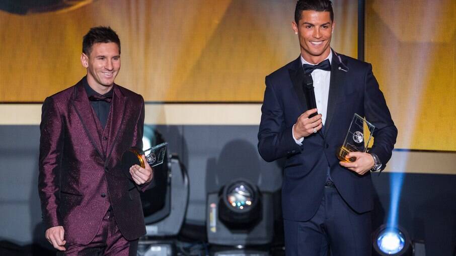 Lionel Messi e Cristiano Ronaldo 