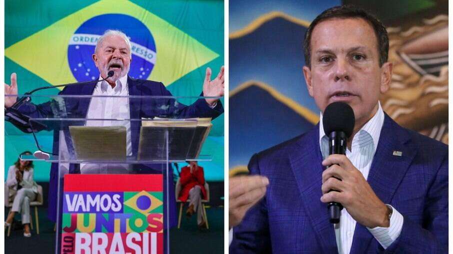Lula e Doria: Desistência do tucano pode favorecer petista