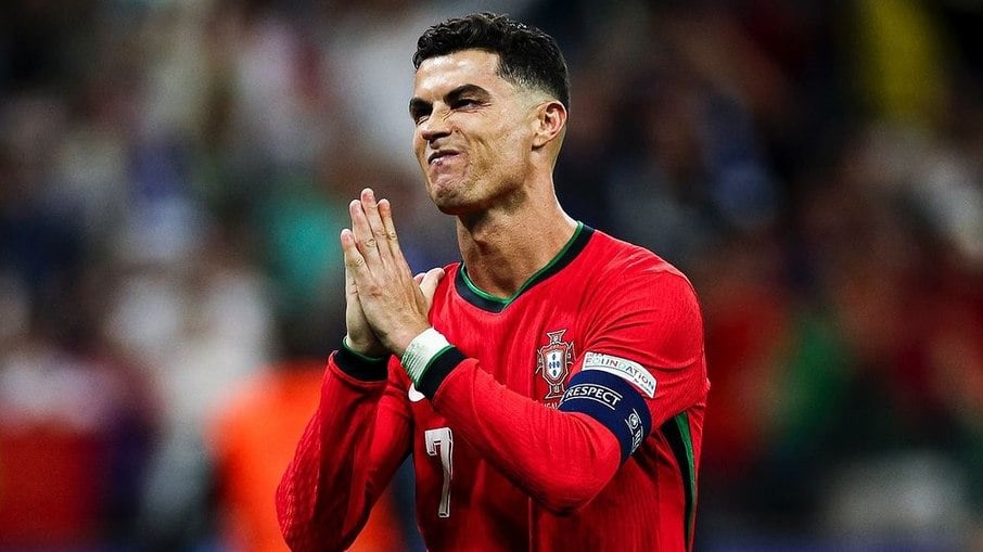 Cristiano Ronaldo se tornou alvo de piada após perder cobrança de pênalti durante oitavas de final da Eurocopa