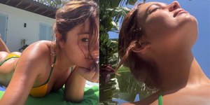 Sophie Charlotte renova o bronzeado em dia de sol