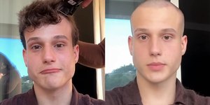 Influencer raspa o cabelo após diagnóstico de câncer