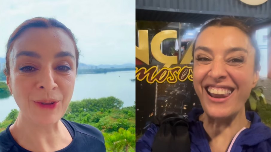 Cátia Fonseca se prepara para a Dança dos Famosos