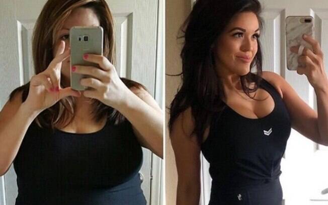Melissa conseguiu perder peso e resolver mostrar sua transformação no Instagram para motivar outras pessoas