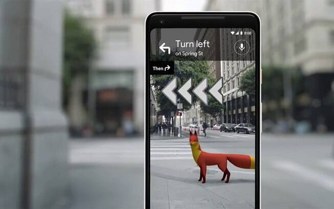 Novo versão do Google Maps vai usar realidade virtual para ajudar usuários a se guiarem nas ruas