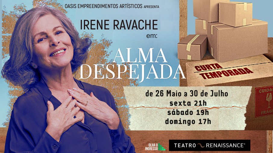 Irene Ravache em 'Alma Despejada'