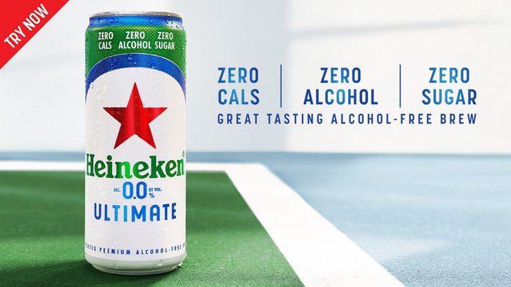 Heineken sem álcool, açúcar e calorias vira novo desejo