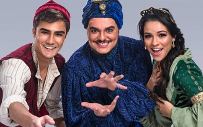 Aladdin , Gênio e Jasmine