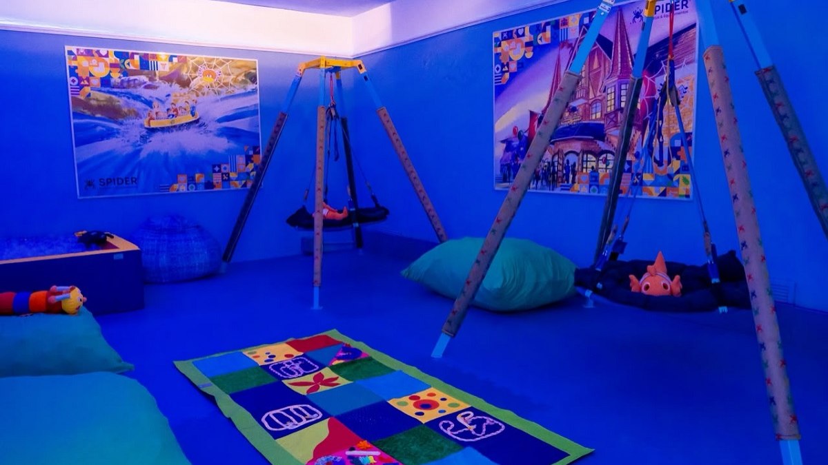 Trankíli é a primeira sala desse tipo em um parque de diversões no Brasil Trankíli é a primeira sala desse tipo em um parque de diversões no Brasil