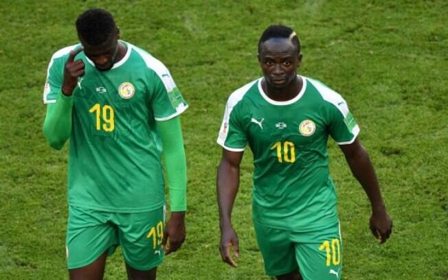A seleção de Senegal foi uma das africanas que decepcionou na Copa do Mundo