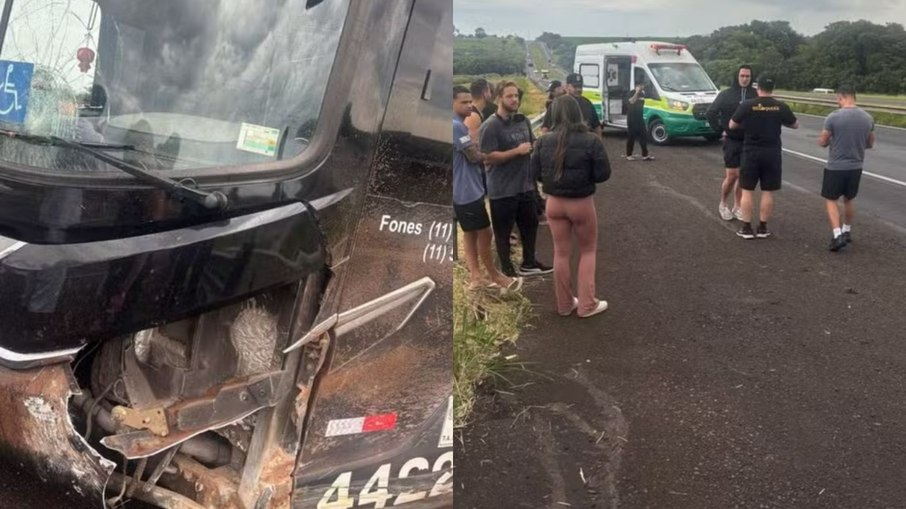 Latino sofre acidente em rodovia
