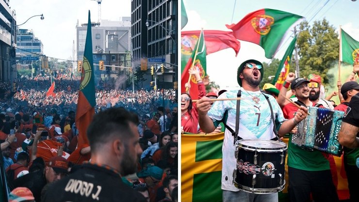 Portugal e CR7 emocionam: invasão, tributo a Diogo Jota e virada