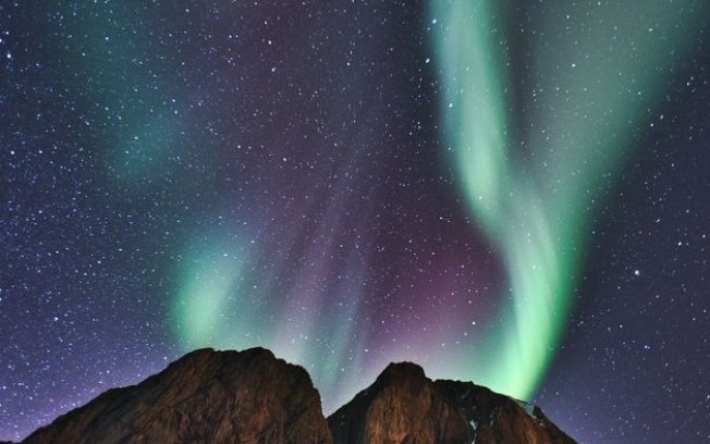 Veja fotos da aurora boreal após tempestade solar extrema