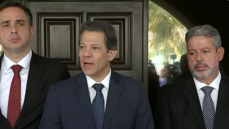 Rodrigo Pachecho, Fernando Haddad e Arthur Lira se uniram para que a reforma tributária fosse aprovada