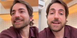 Thales Bretas deixa apartamento com lembranças de Paulo Gustavo
