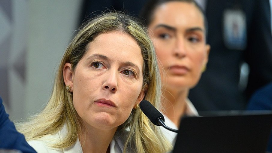 Em depoimento à CPMI do INSS, Thaisa Hoffmann Jonasson afirmou que não tem envolvimento com as fraudes Em depoimento à CPMI do INSS, Thaisa Hoffmann Jonasson afirmou que não tem envolvimento com as fraudes