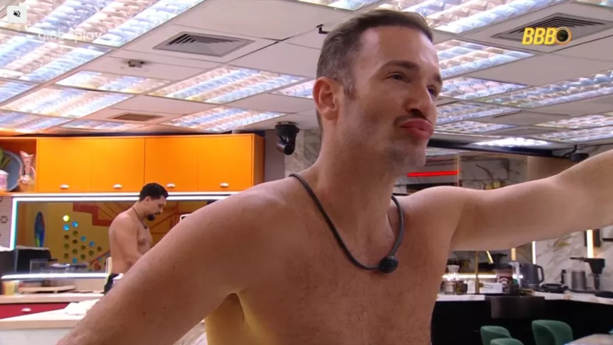 Diego Hypólito no 'BBB 25'
