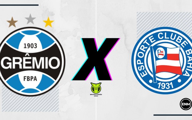 Bahia x Grêmio Hoje: Onde Assistir AO VIVO o Jogo, Escalações, Desfalques e  Arbitragem