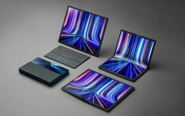Asus Zenbook 17 Fold é um notebook com tela OLED dobrável e novo chip Intel