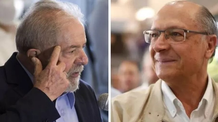 O ex-presidente Lula e o ex-governador Geraldo Alckmin