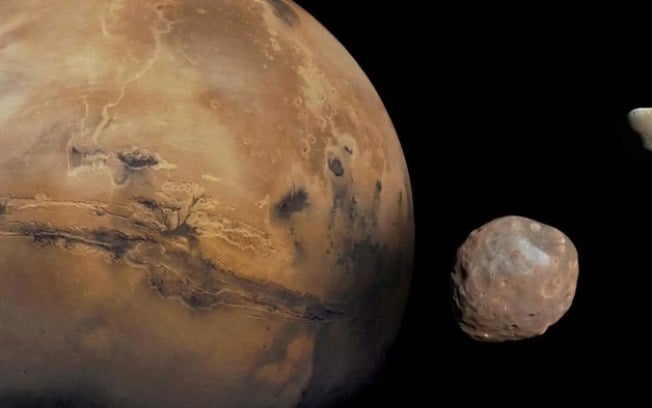 Luas de Marte podem ser cometa capturado pela gravidade
