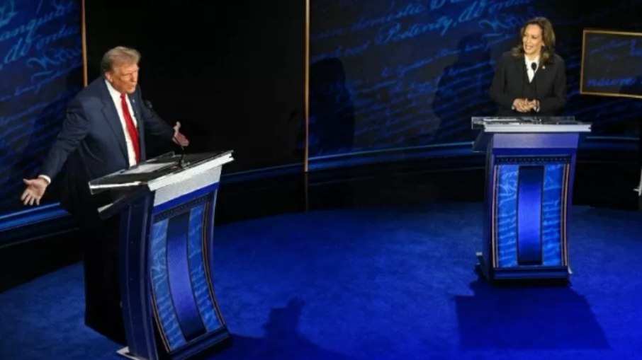 Trump e Kamala se enfrentaram em debate no início da semana