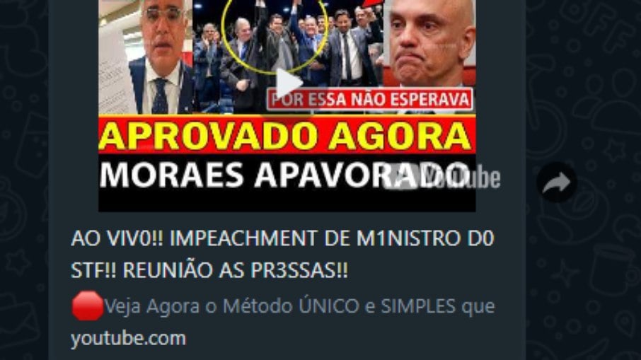 No vídeo que circula nas redes sociais, o deputado Gustavo Gayer (PL) estaria comemoranda a aprovação do impeachment