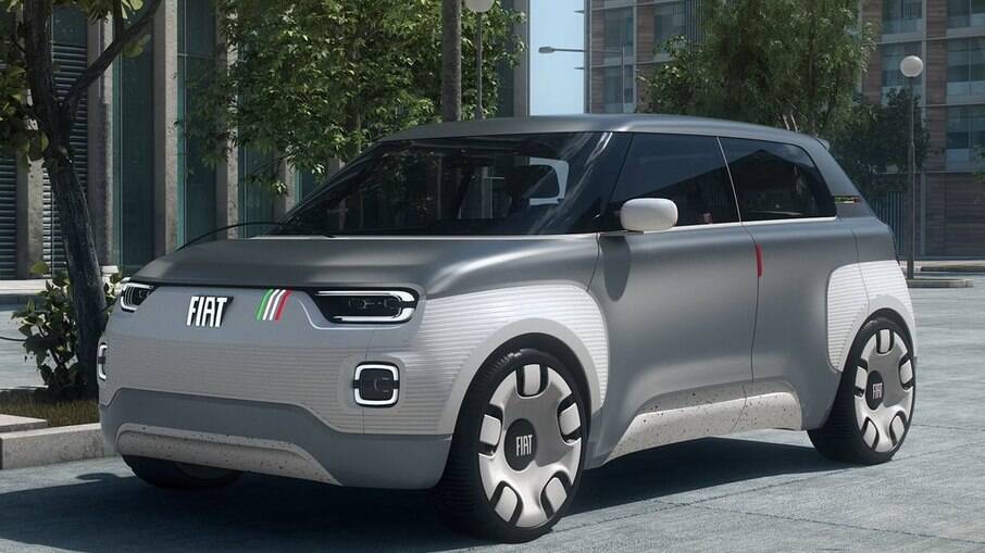 Fiat Centovenci é o modelo conceitual que vai servir de base para o novo SUV elétrico da marca,  rival do Renault Kwid