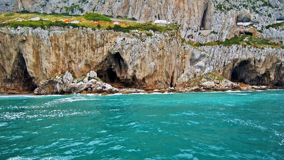 Complexo de cavernas em Gibraltar Complexo de cavernas em Gibraltar