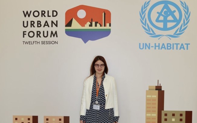 Samanta Quadrado representa o Brasil, através do Instituto Simbora Gente, no 12º Fórum Urbano Mundial da ONU