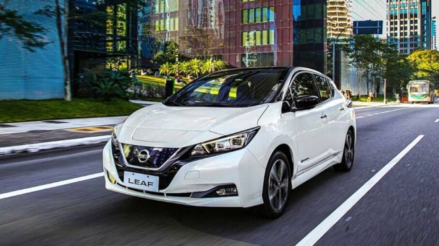 Nissan Leaf é o único modelo eletrificado no catálogo da fabricante no Brasil