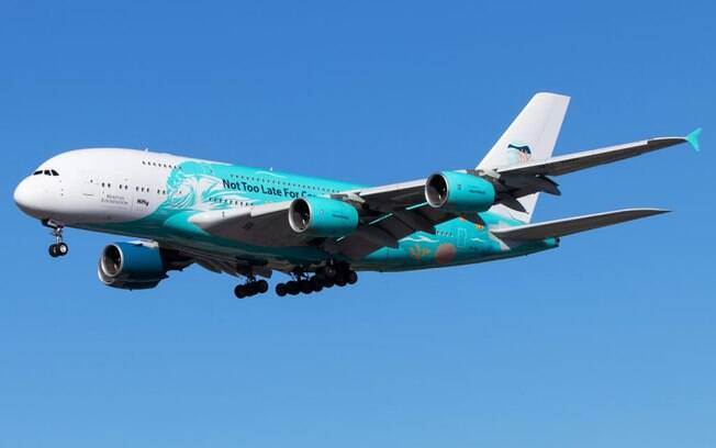 Hifly realiza seu ltimo voo com o Airbus A380 Hifly realiza seu ltimo voo com o Airbus A380