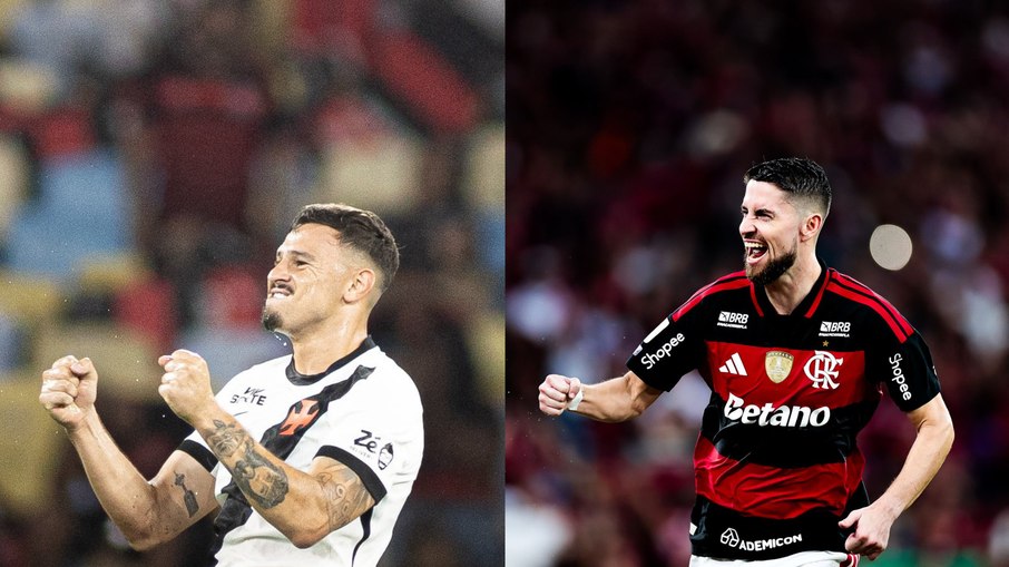 Flamengo e Vasco empataram por 1 a 1, no Maracanã