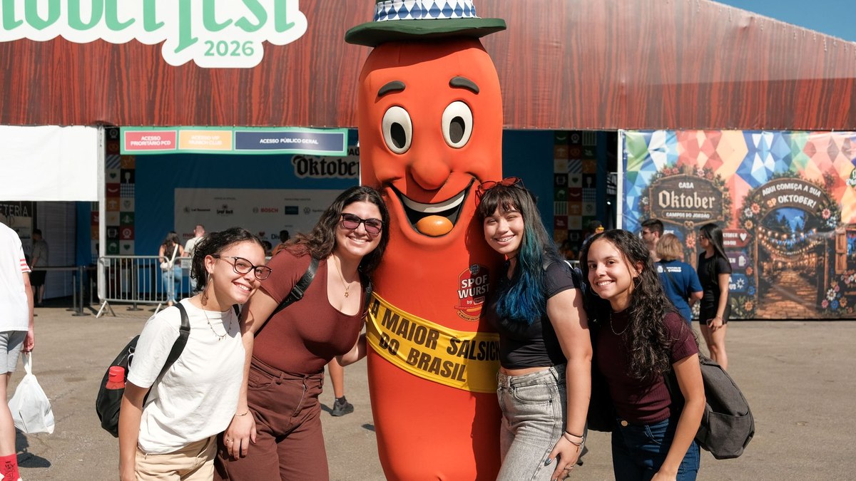 Mascote da São Paulo Oktoberfest 2026 Mascote da São Paulo Oktoberfest 2026