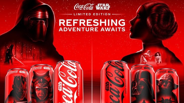 Coca-Cola lança linha limitada com Star Wars com realidade aumentada