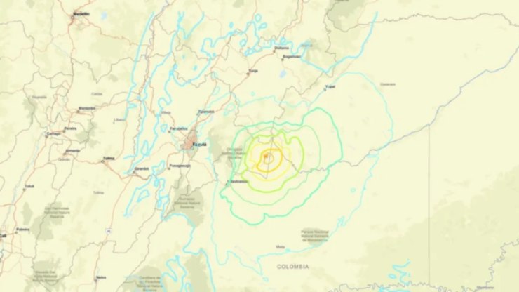Terremoto de magnitude 6,5 atinge Bogotá, na Colômbia
