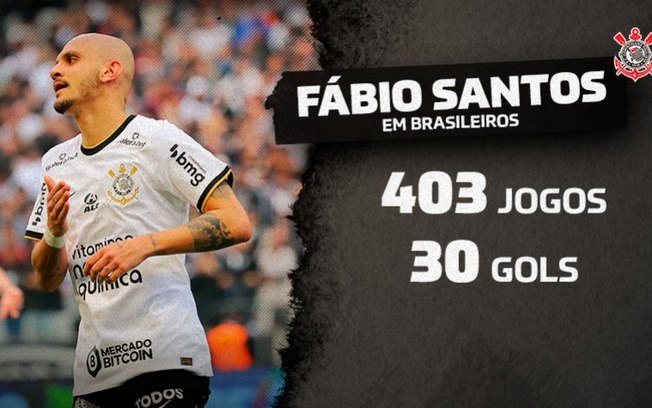 Fábio Santos já é o 5º lateral com mais gols na história do Brasileiro