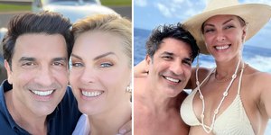 Ana Hickmann celebra um ano do 1º beijo com Edu Guedes: "Me devolveu a alegria e o amor"