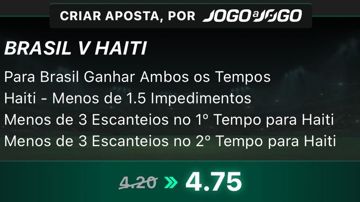 Após tropeço na estreia, Brasil deve dominar o Haiti; entenda