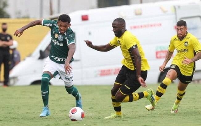 Com time reserva, Palmeiras empata com o São Bernardo e perde 100% no Paulistão