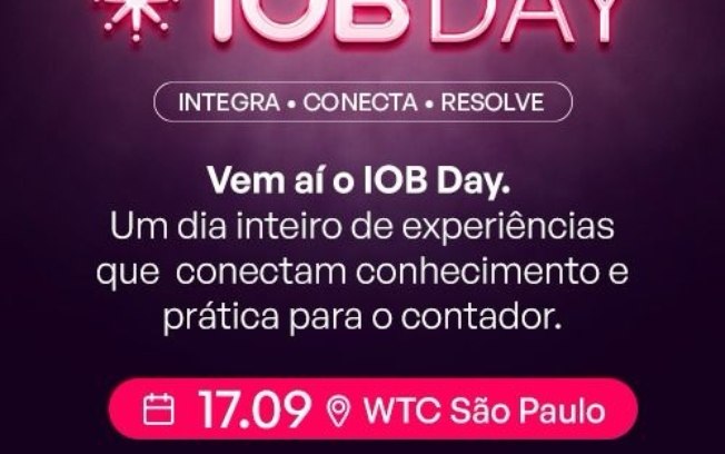 IOB realizará evento para profissionais contábeis e empresas