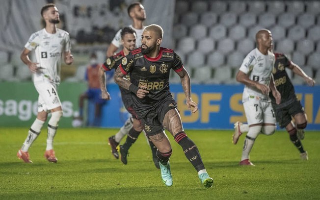 Flamengo castigou o Santos na Vila Belmiro nos últimos anos