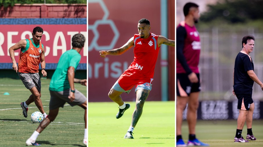 Fluminense, Inter e Corinthians são os mandantes nos clássicos do Brasileirão neste fim de semana