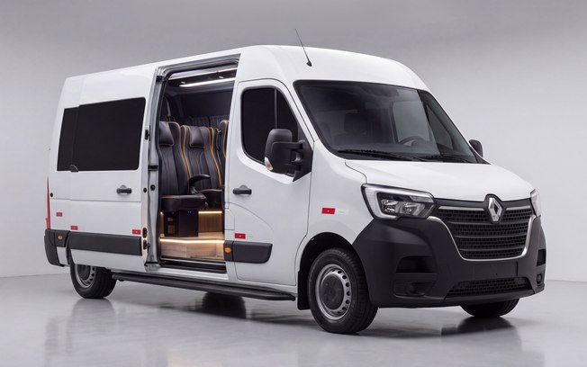 Raytec transforma Renault Master em novo Minibus VIP para transporte premium Raytec transforma Renault Master em novo Minibus VIP para transporte premium
