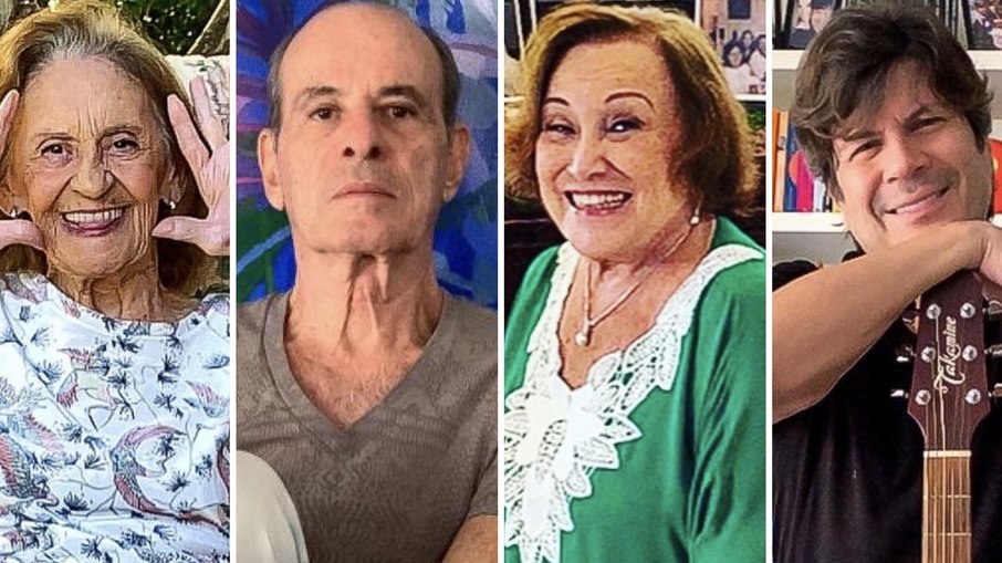 Laura Cardoso, Ney Matogrosso, Nicette Bruno e Paulo Ricardo 
